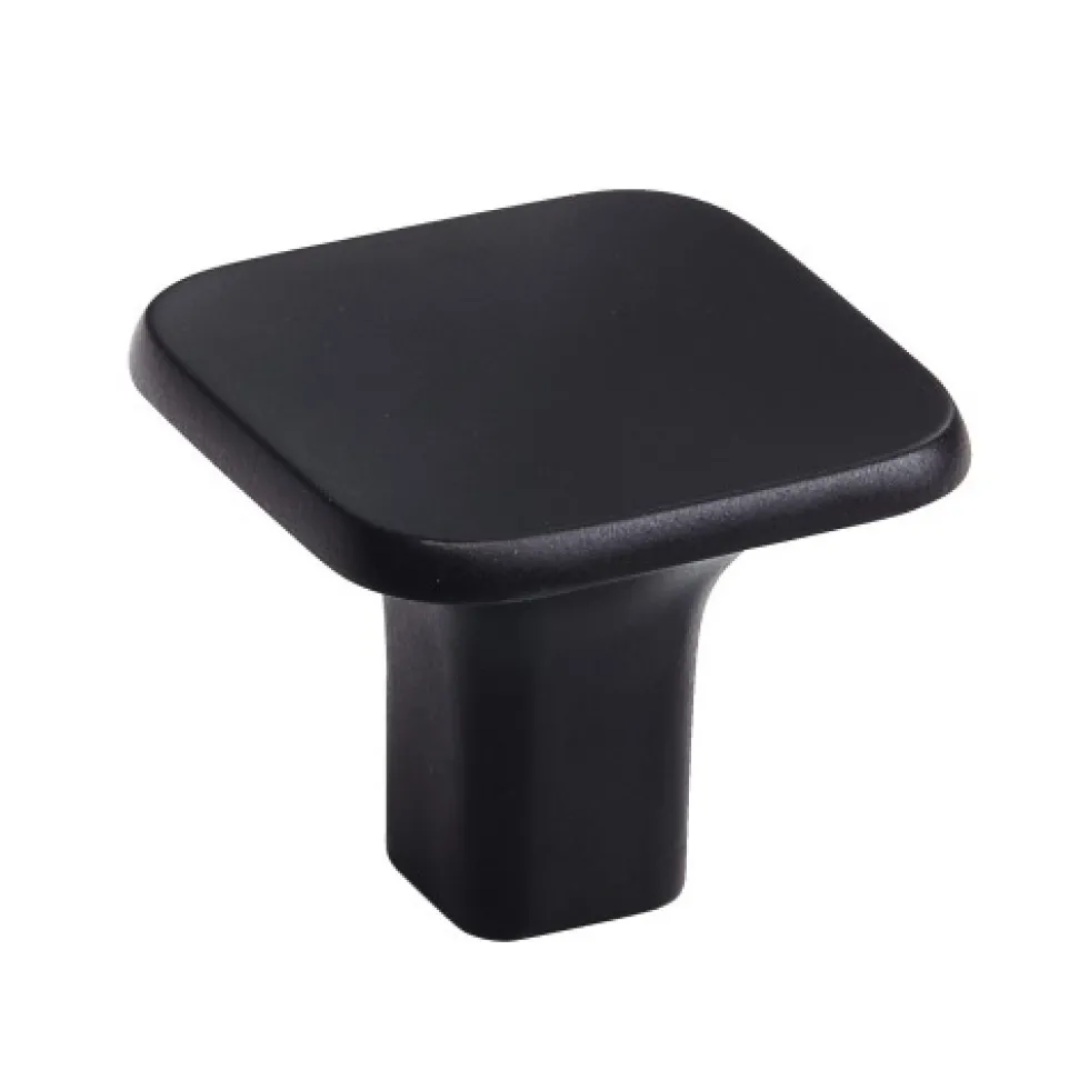 Bouton de meuble - carré - en zamak - Scoop METAKOR