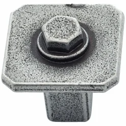 Bouton de meuble en zamak Kentucky METAKOR