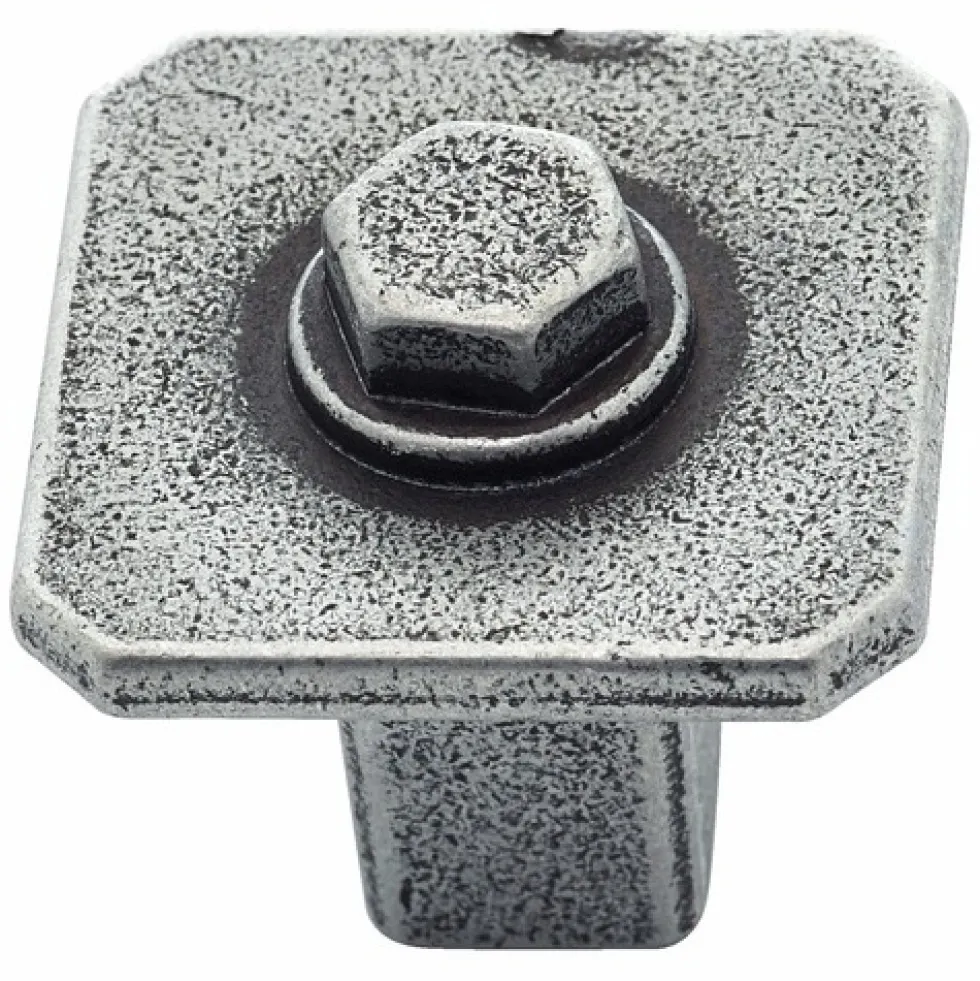 Bouton de meuble en zamak Kentucky METAKOR