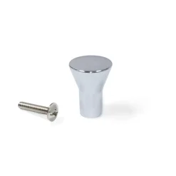 Bouton de meuble - zamak finition chromée - Albal EMUCA