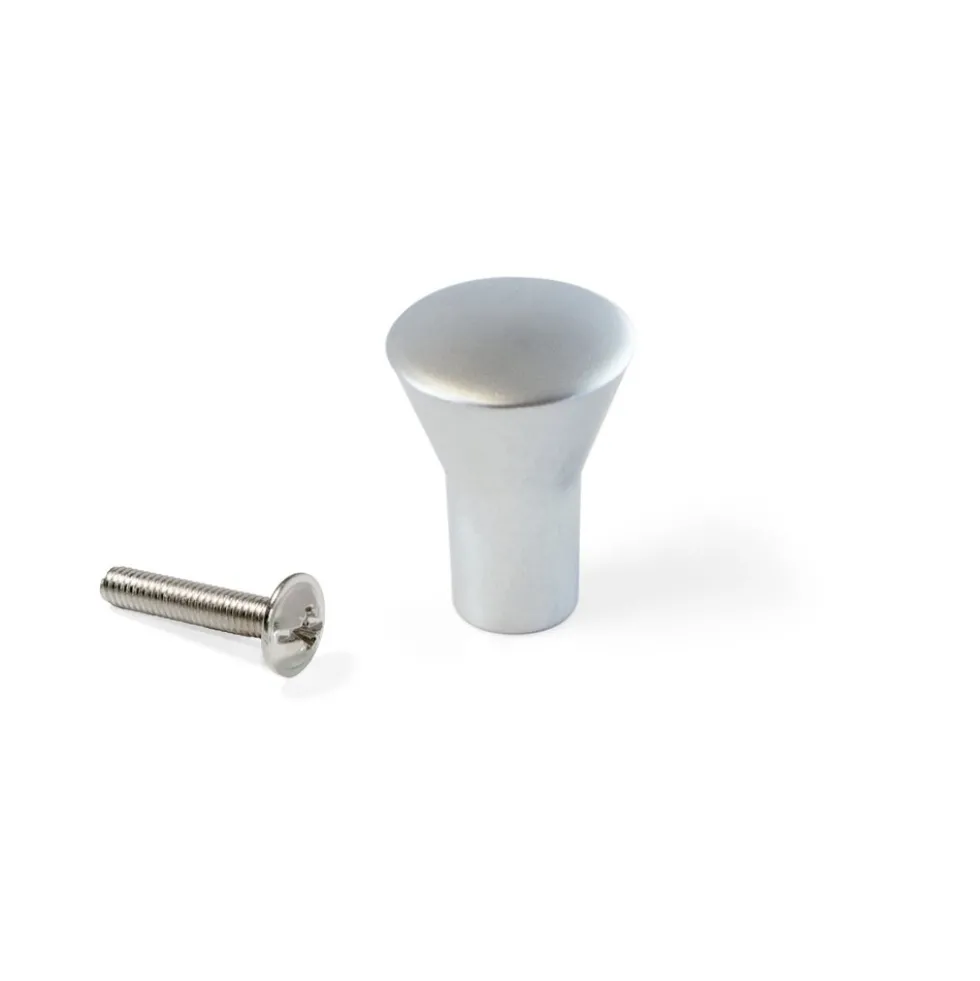 Bouton de meuble - zamak finition chromée - Albal EMUCA