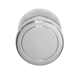 Bouton de porte fixe en inox - disque diamètre 54mm - série EK530 - gris KARCHER DESIGN