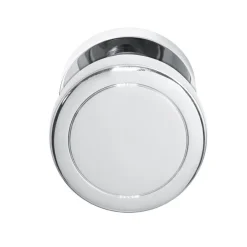 Bouton de porte fixe en inox - disque diamètre 54mm - série EK530 - gris KARCHER DESIGN
