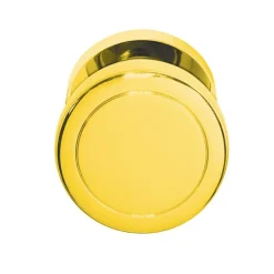 Bouton de porte fixe en inox - disque diamètre 54mm - série EK530 - doré KARCHER DESIGN