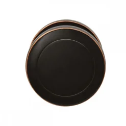 Bouton de porte pivotant en inox - disque diamètre 54mm - EK530D - brun KARCHER DESIGN