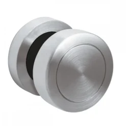 Bouton de porte pivotant en inox - disque diamètre 54mm - EK530D - gris KARCHER DESIGN