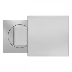 Bouton de porte pivotant forme cube Ø60 mm - série EK550D - inox satiné KARCHER DESIGN