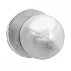 Bouton de porte rond en inox - centré - diamètre 74 mm - série EK350 KARCHER DESIGN