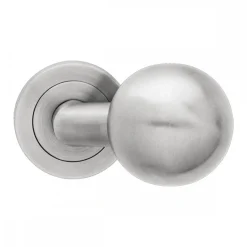Bouton de porte rond en inox décentré - diamètre 55 mm - série EK300G KARCHER DESIGN