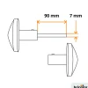 Bouton double Orné pour grilles DUBOIS INDUSTRIES