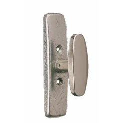 Bouton inox pour crémones en acier - cache semi-lardée - MAP 9 MAP Industries