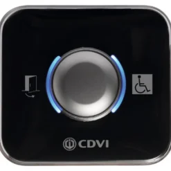 Bouton poussoir - contrôle d'accès PMR - lumineux et sonore - B68LS CDVI