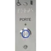 Bouton poussoir inox - marquage en braille - contrôle d'accès EFF EFF