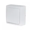 Bouton poussoir saillie complet - blanc - Blok DEBFLEX