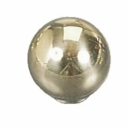 Boutons de meuble boule en laiton poli BRICOZOR