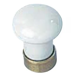 Boutons de meuble en porcelaine blanc MÉRIGOUS