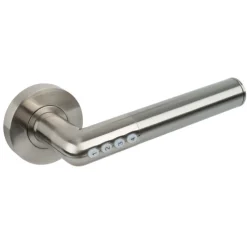Béquille double sur rosace - à code électronique - Bluetooth AYR