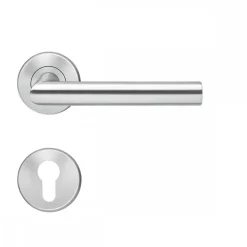 Béquille double sur rosace Slim Style BE300B à clipser en inox satiné KARCHER DESIGN