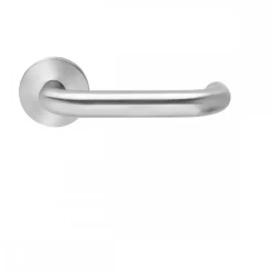 Béquille double sur rosace Slim Style BE200B à clipser en inox satiné KARCHER DESIGN