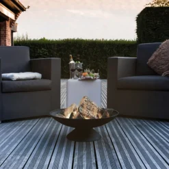 Brasero en fonte avec cloche en acier - Junto COOK IN GARDEN