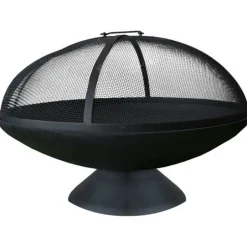 Brasero en fonte avec cloche en acier - Junto COOK IN GARDEN