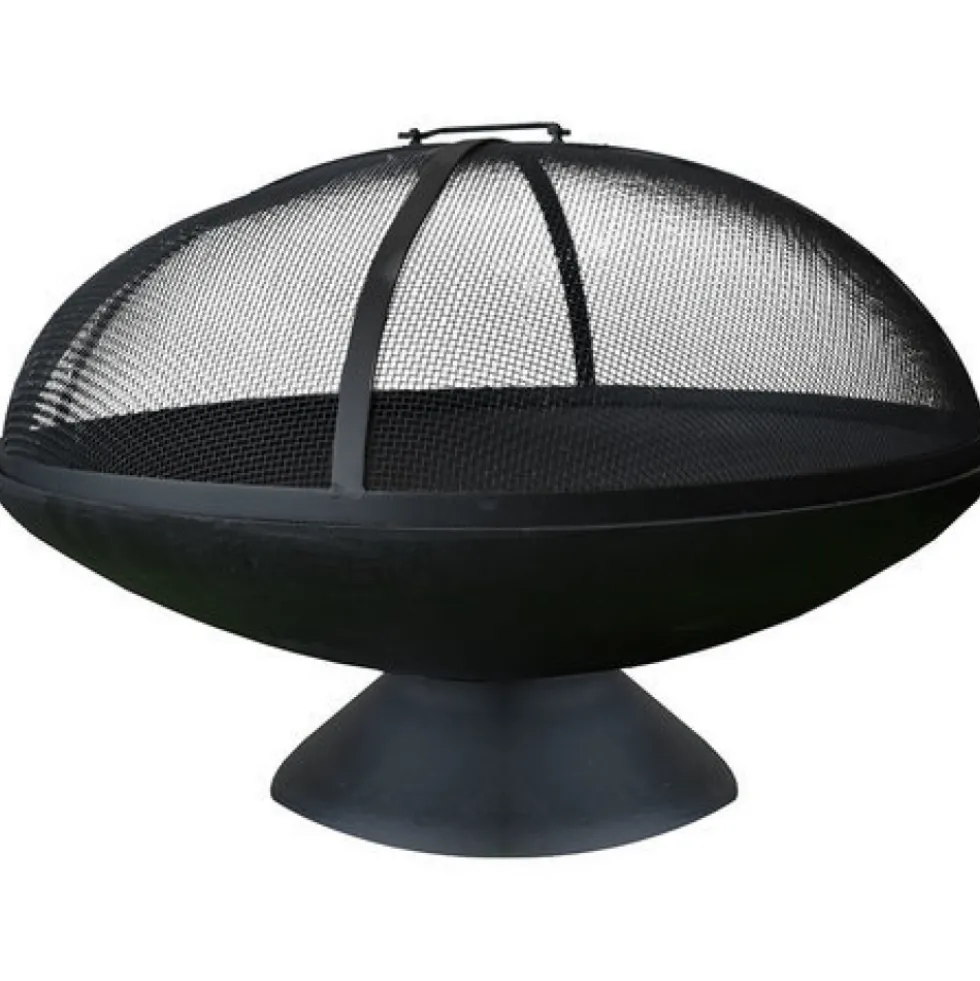 Brasero en fonte avec cloche en acier - Junto COOK IN GARDEN