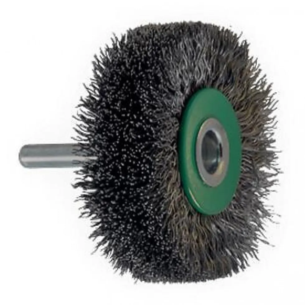 Brosse circulaire sur tige fil inox - boîte de 10 OSBORN