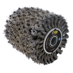Brosse fibres torsadées métal - pour rénovateur REX 120-200 - meulage FARTOOLS