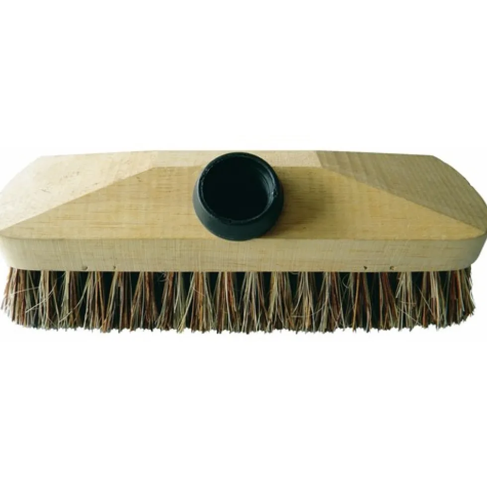 Brosse lave-pont - monture bois - avec douille à vis BROSSERIE THOMAS