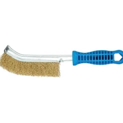 Brosse à main - courbée - fil laiton - HBG PFERD