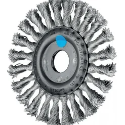 Brosse plate RBG torsadée inox 125x12x22,2 mm - 530788 PFERD
