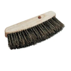 Brosse époussette - Soies de Chine grises - Semelle bois naturel THÉARD