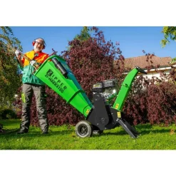 Broyeur de végétaux thermique - moteur 4 temps - 4100W - 196 CC ZIPPER