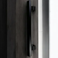 Bâton maréchal Phare en aluminium anodisé argent - adaptable Atrius