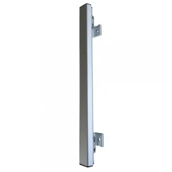 Bâton maréchal Phare en aluminium anodisé argent - adaptable Atrius