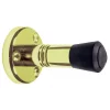 Butoirs muraux sur platine - laiton poli verni - longueur 60 mm - x5 CIVIC