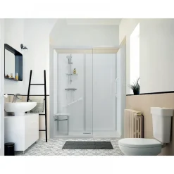 Cabine douche Kinemagic Sérénité Haute 160 x 80 cm - porte coulissante KINEDO