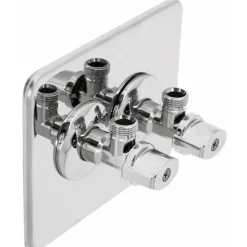 Cache de finition - inox - pour installation d'eau - Robifix GRIPP