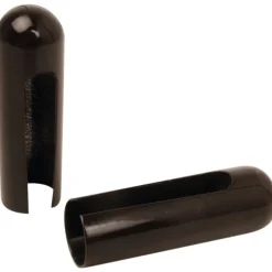 Cache-paumelle aluminium à tête ronde pour Bixacta - Ø 17 mm - blanc OTLAV