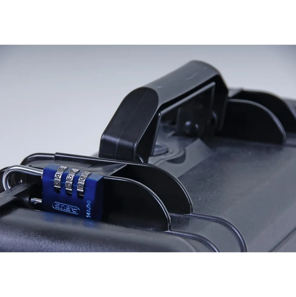 Cadena à code personnalisable - corps aluminium anodisé - 145 - bleu ABUS