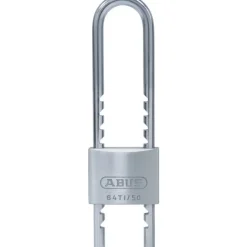Cadenas à clé - anse longue réglable acier cémenté -TITALIUM™ -64TI/HB ABUS
