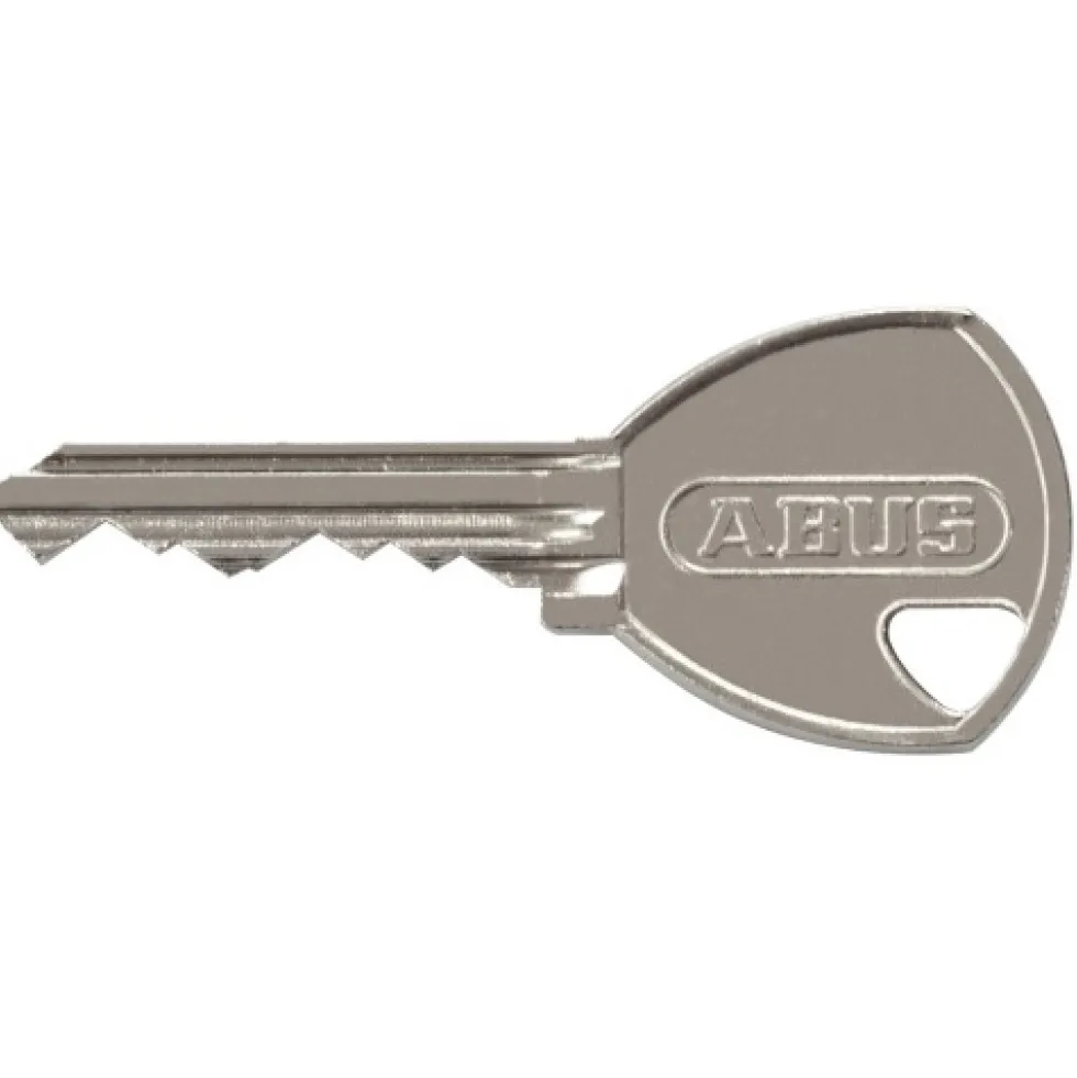 Cadenas à clé - en alu - anse acier cémenté - 80 TITALIUM™ - s'entrouvrant ABUS