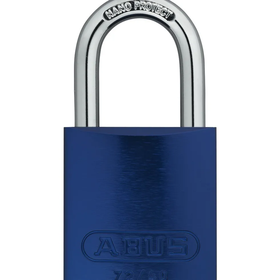 Cadenas à clé - laiton anodisé - couleur - 72/40 ABUS