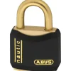 Cadenas à clé - laiton - T84MB Nautic - s'entrouvrant ABUS