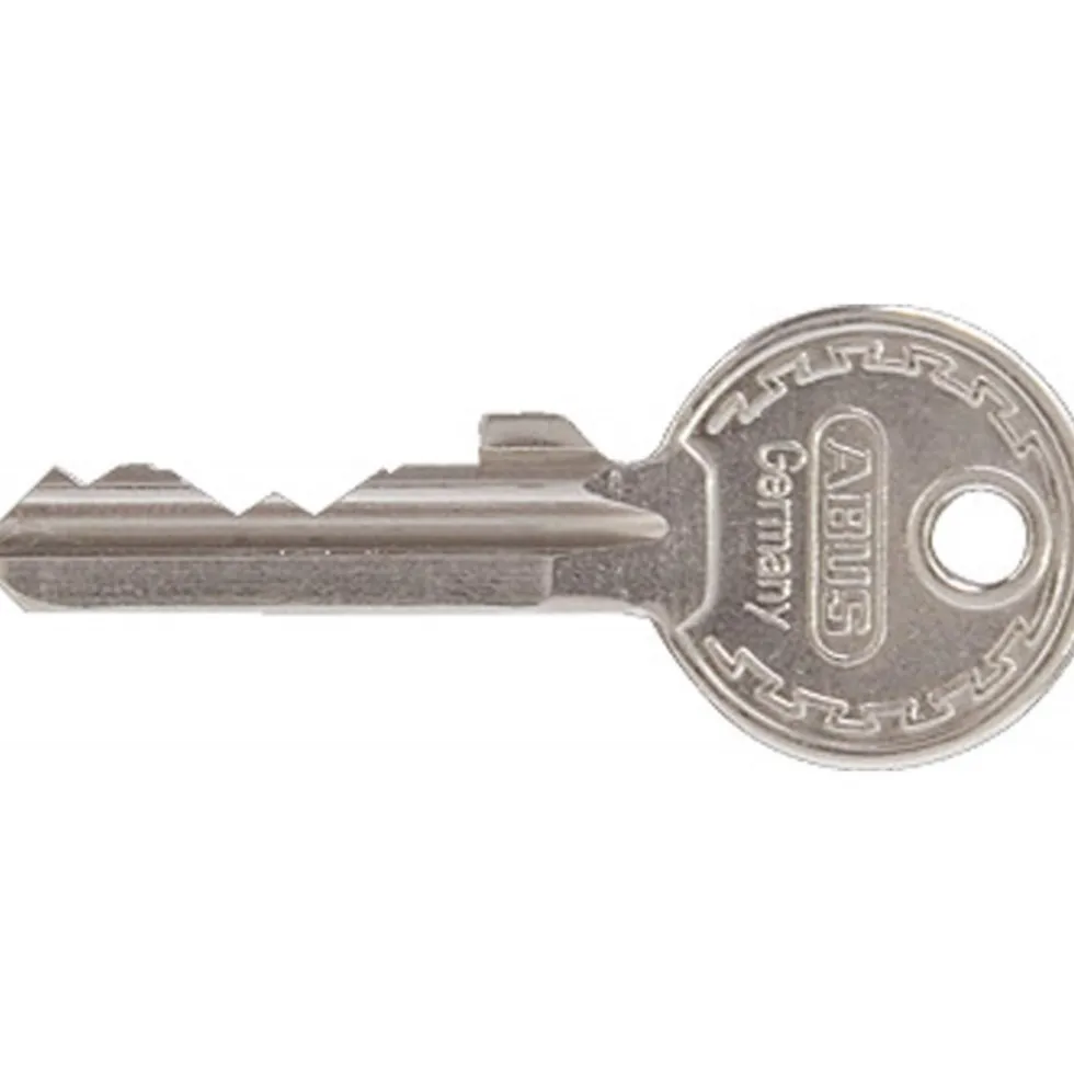 Cadenas à clé rectangulaire gainé acier anse acier trempé 92/80 - s'entrouvrant ABUS