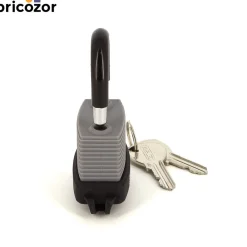 Cadenas à clé - étanche - corps et anse gainés - socle PVC -70AL/45 ABUS