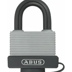Cadenas à clé - étanche - corps et anse gainés - socle PVC -70AL/45 ABUS