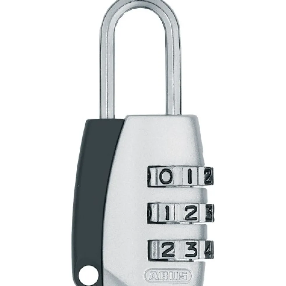 Cadenas à code - 155 - Design Blister - 3 molettes - gris - ep 14 ABUS