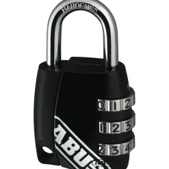 Cadenas à code - 155 - Design Blister - 3 molettes - noir ABUS