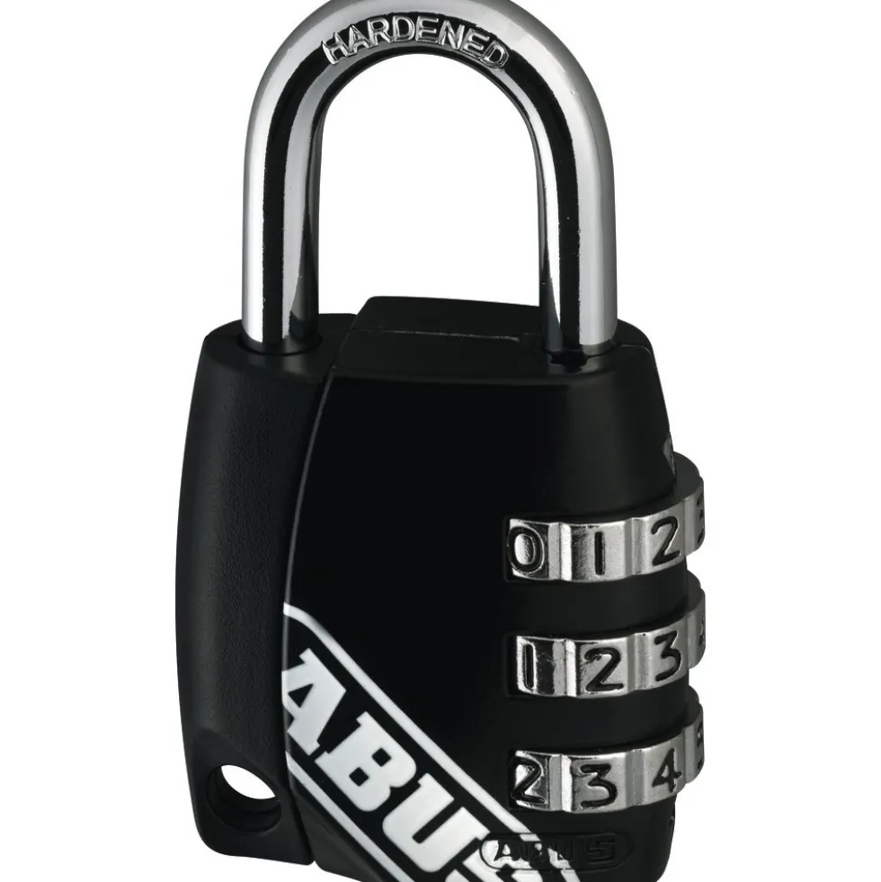 Cadenas à code - 155 - Design Blister - 3 molettes - noir ABUS